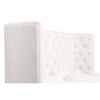 Essentials Barclay Queen Bed - Livesmart Machale Ivory Natural Gray Oak