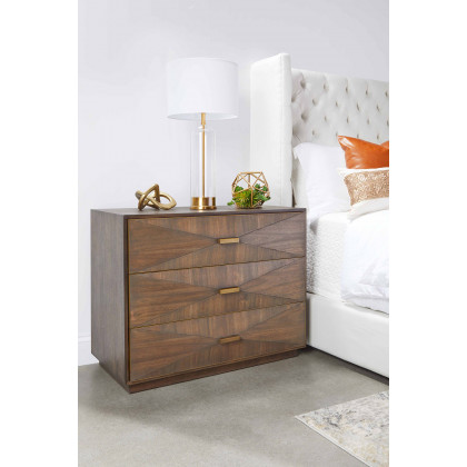 Essentials Barclay Queen Bed - Livesmart Machale Ivory Natural Gray Oak