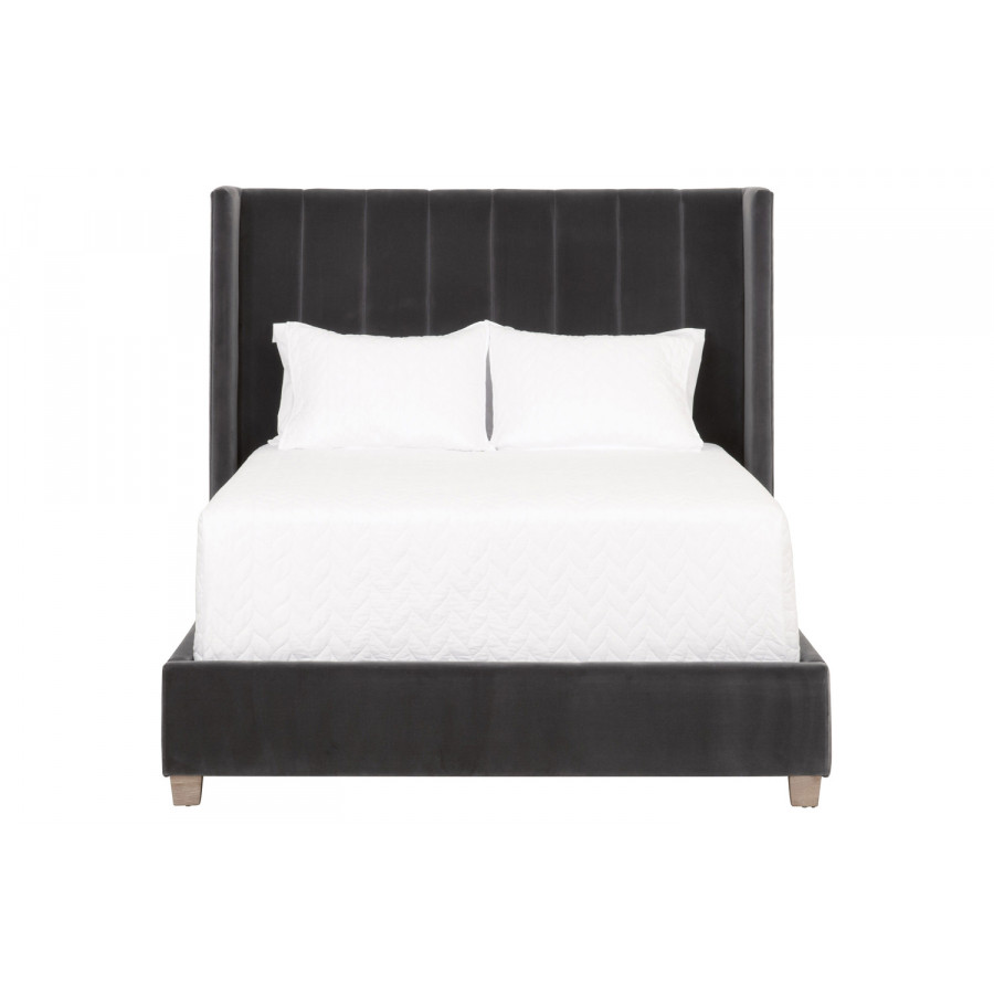 Essentials Chandler Queen Bed - Dark Dove Natural Gray