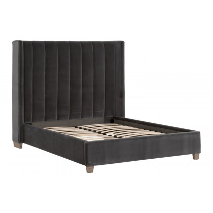 Essentials Chandler Queen Bed - Dark Dove Natural Gray