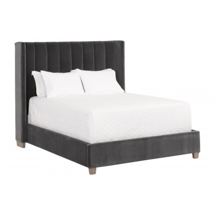 Essentials Chandler Cal King Bed - Dark Dove Natural Gray