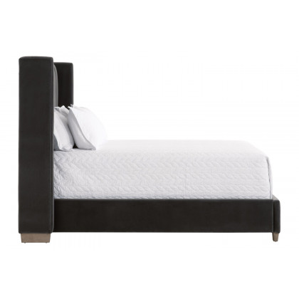 Essentials Chandler Cal King Bed - Dark Dove Natural Gray