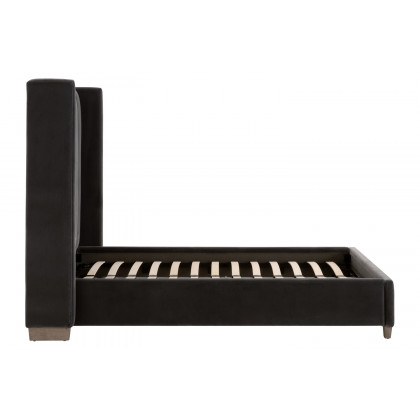Essentials Chandler Cal King Bed - Dark Dove Natural Gray