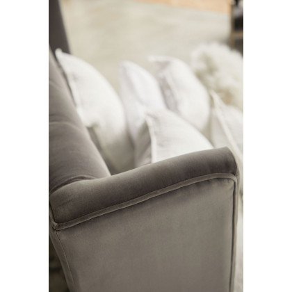 Essentials Chandler Cal King Bed - Dark Dove Natural Gray
