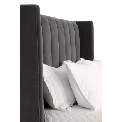 Essentials Chandler Standard King Bed - Dark Dove Natural Gray