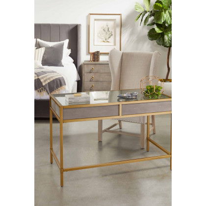 Essentials Chandler Standard King Bed - Dark Dove Natural Gray