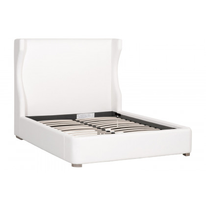 Essentials Balboa Cal King Bed - LiveSmart Peyton Pearl and Natural Gray