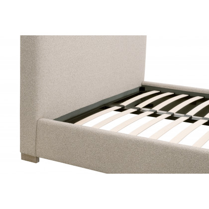 Essentials Warren Standard King Bed - LiveSmart Gellar-Jute, Natural Gray Oak