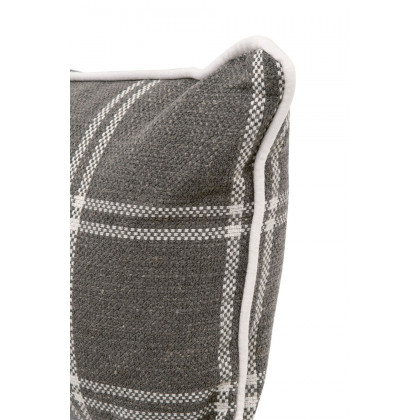 Essentials - The Not So Basic 34" Essential Lumbar Pillow, Set of 2 in Performance Walden Smoke