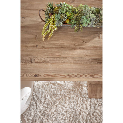 Essentials - Bella Antique Hayes Extension Dining Table in Smoke Gray Pine