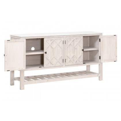 Essentials - Bella Antique Willow Media Sideboard