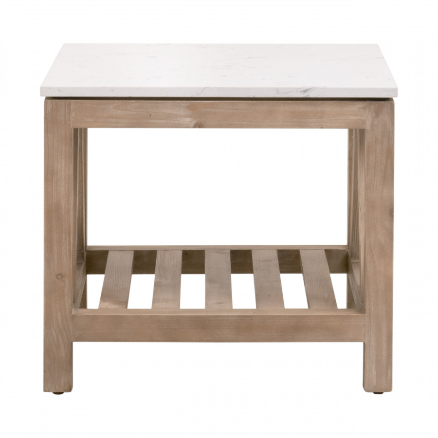 Essentials - Bella Antique Spruce End Table