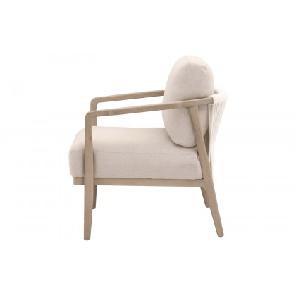 Essentials Bella Antique Harbor Club Chair - Flax Linen