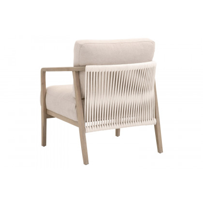 Essentials Bella Antique Harbor Club Chair - Flax Linen