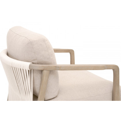 Essentials Bella Antique Harbor Club Chair - Flax Linen