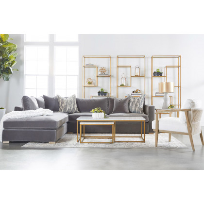 Essentials Bella Antique Harbor Club Chair - LiveSmart Peyton