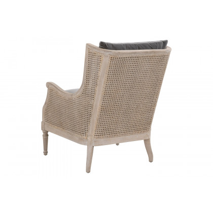 Essentials Churchill Club Chair - Dark Dove Velvet