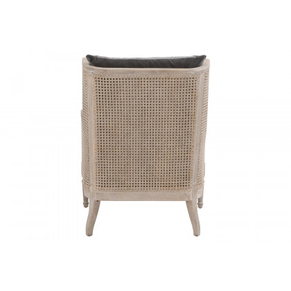 Essentials Churchill Club Chair - Dark Dove Velvet