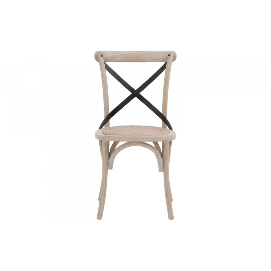 Essentials - Grove Dining Chair, Set of 2 in Natural Gray