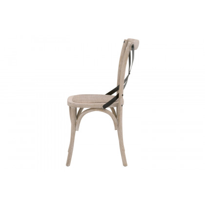 Essentials - Grove Dining Chair, Set of 2 in Natural Gray