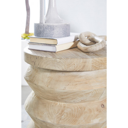 Essentials Bella Antique Cinq Wood Link - Smoke Gray Pine