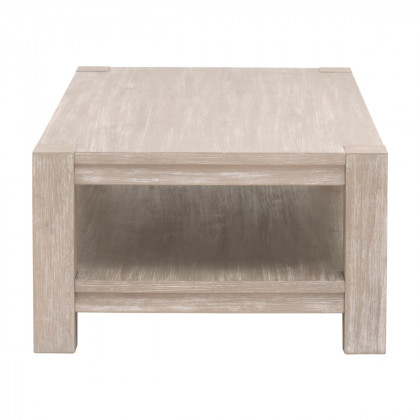 Essentials Adler Rectangular Coffee Table - Natural Gray Ash, Acacia