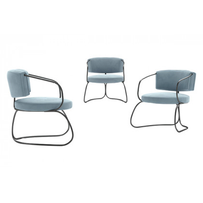 Estro IS 338 Circle Armchair - Fabric