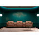 Estro IS 346 U Moma Sectional with Electric Headrest - Brown