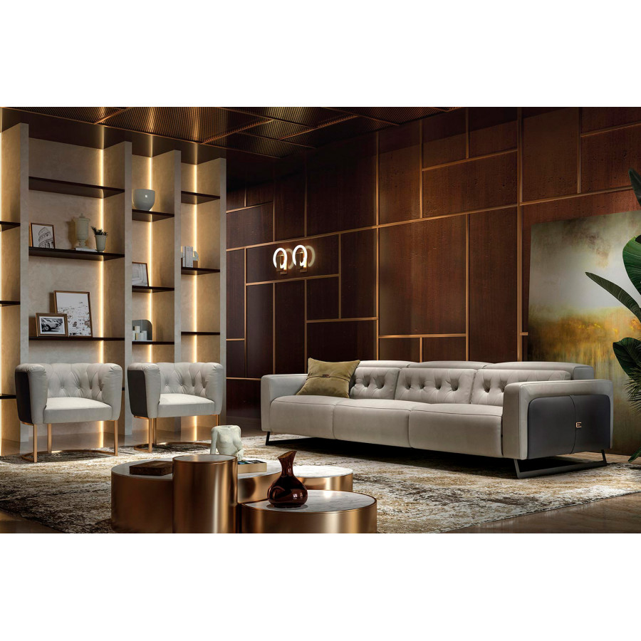 Estro IS 422 U Windsor Sofa - Fabric