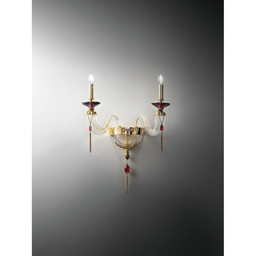 Euroluce - Julienne A2 Clear Wall Sconce