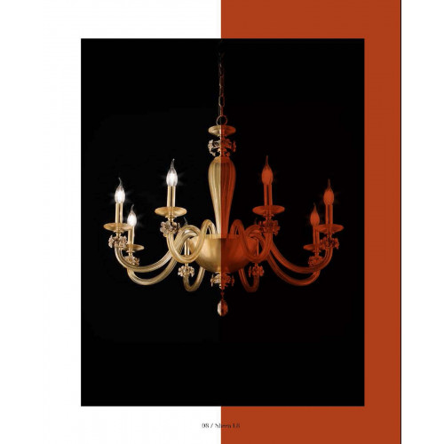 Euroluce - Sheen L8 Chandelier