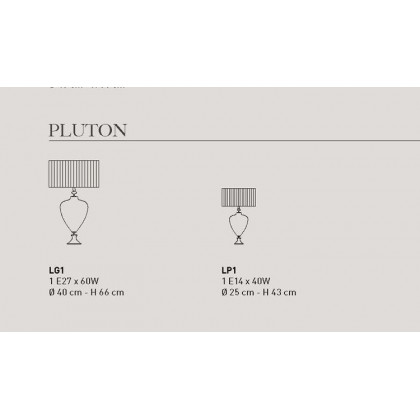 Euroluce Pulton LG1 Table Lamp