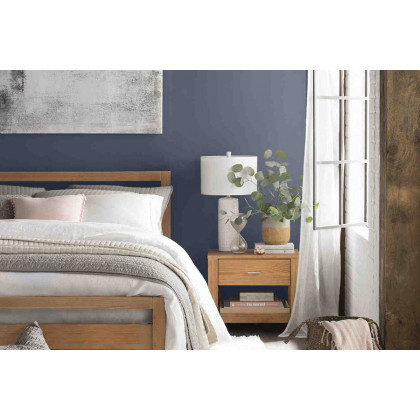 FaFurn - Farmhouse Traditional Rustic 1 Drawer Nightstand