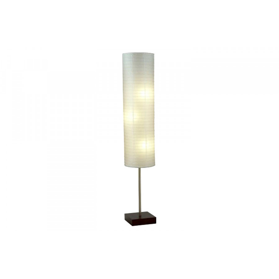 FaFurn - Modern Asian Style Floor Lamp with White Rice Paper Shade