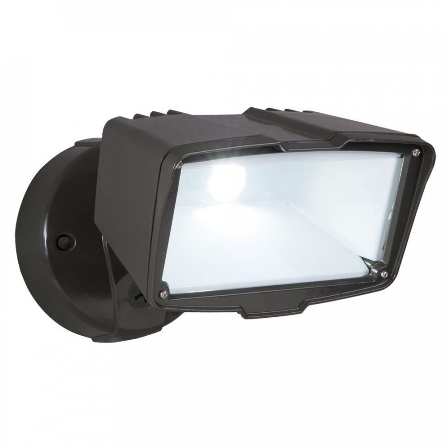 FaFurn - Energy Efficient Outdoor Security Light in Bronze, Floodlight