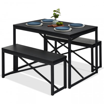 FaFurn - 3-Piece Modern Dining Set (CHWOCBD537485413)