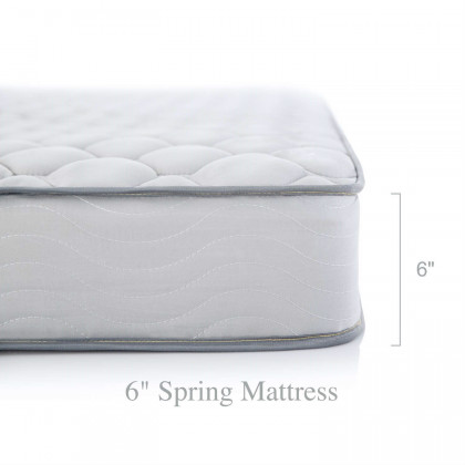 FaFurn - California/King Size Thick Innerspring Mattress with Quilted Cover in Medium Firm