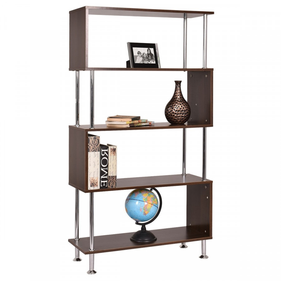 FaFurn - Modern 4-Shelf Bookcase