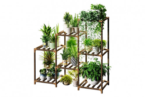 FaFurn™ - 3-Tier Indoor Outdoor Wooden Plant Stand