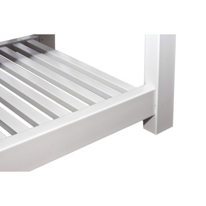 FaFurn - Elevated Planter Raised Grow Bed in White Vinyl