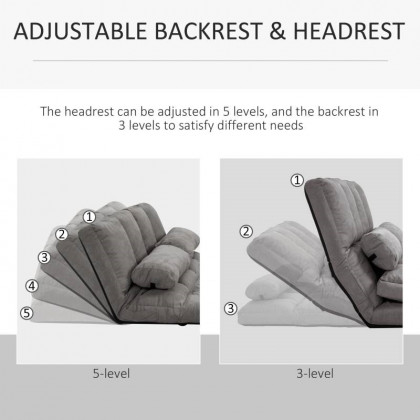FaFurn - Sofa-Bed with Adjustable Back