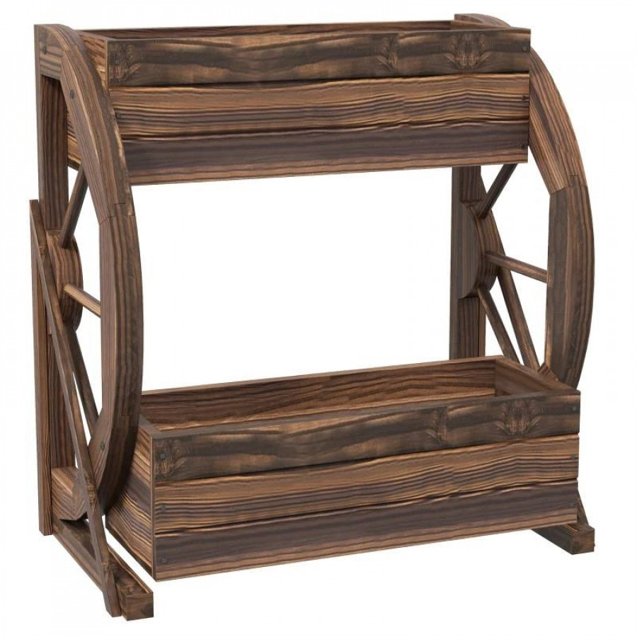 FaFurn - Garden Planter Box in Fir Wood