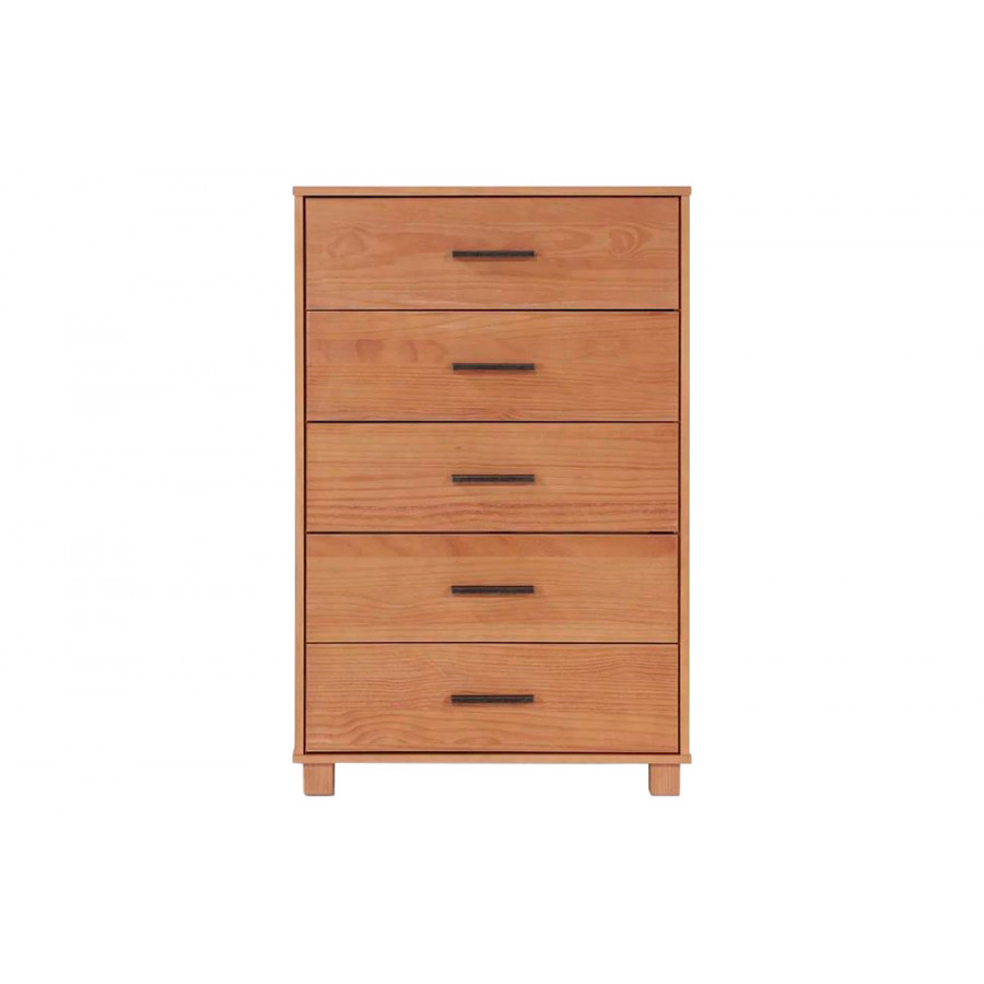FaFurn - Modern Farmhouse Solid 5 Drawers Chest