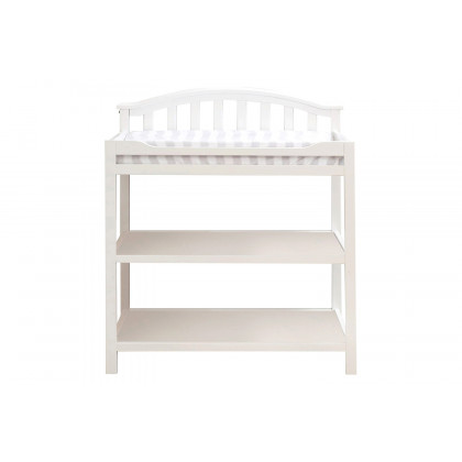 FaFurn - 3 Piece Crib Changing Station 6 Drawer Dresser Nursery Furniture Set White