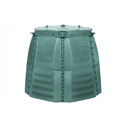 FaFurn - Green Recycled Plastic 267 Gallon Compost Bin For Home Composting