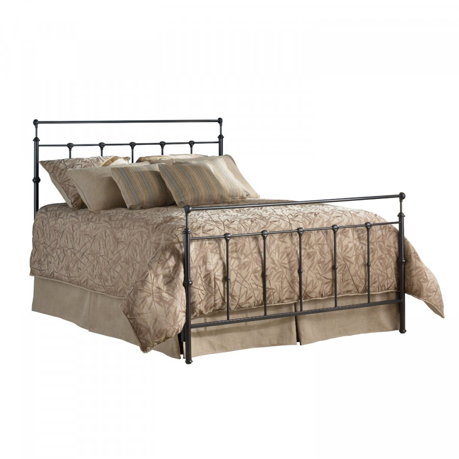 FaFurn - Full Size Bed Frame in Gold, Metal