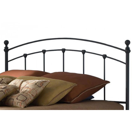 FaFurn - Full Size Matte Black Metal Headboard