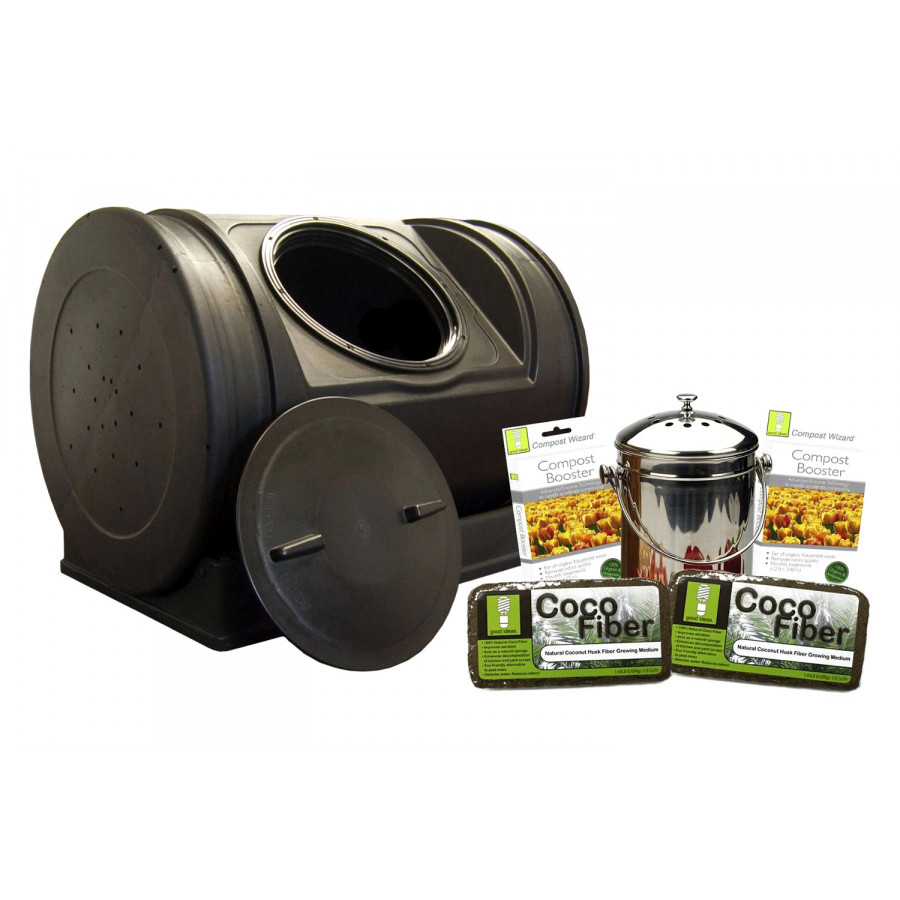 FaFurn - 52-Gallon Compost Bin Starter Kit