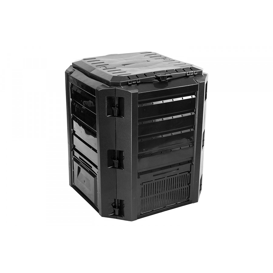 FaFurn - Black Composter 100-Gallon Compost Bin For Home Composting