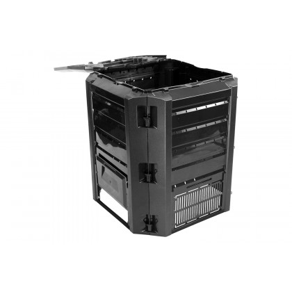 FaFurn - Black Composter 100-Gallon Compost Bin For Home Composting